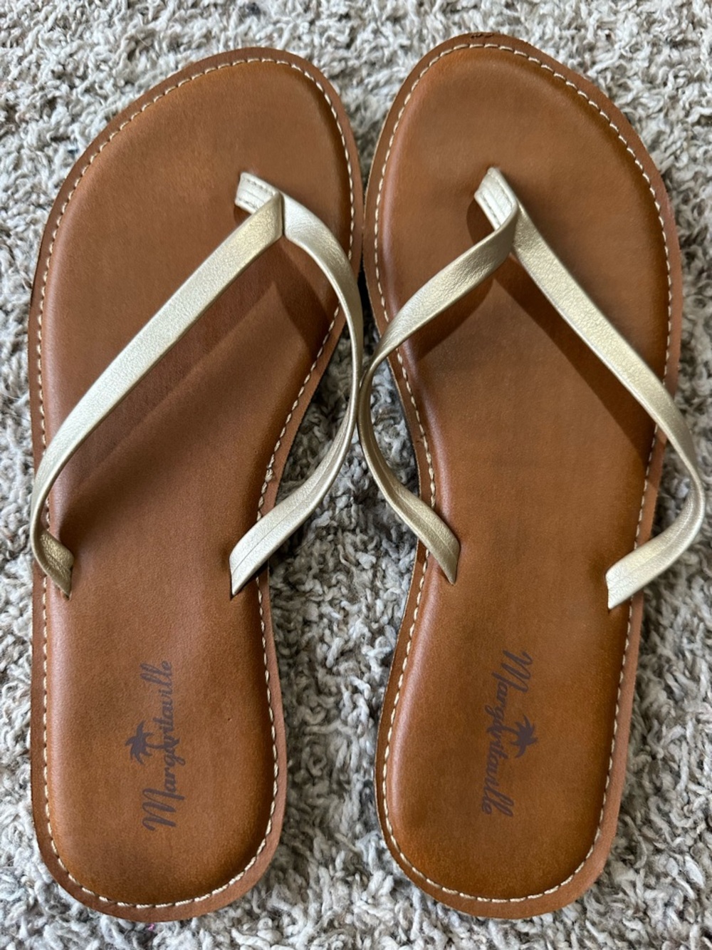 Margaritaville Gold Sandals | Slippers